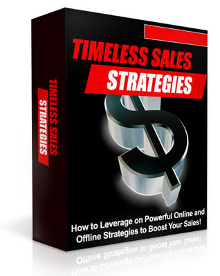 Product picture *NEW* Timeless Sales Strategies -With Private Label Rights* 