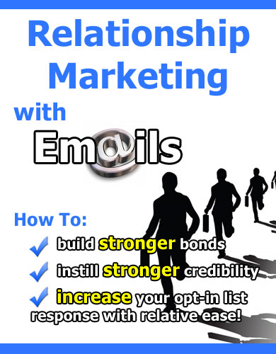 Product picture Relationship Marketing with E mails