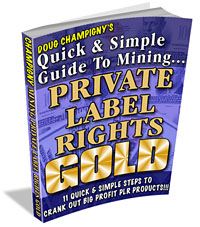 Product picture Private Label Rights GOLD